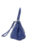 Drawstring 2-Way Tote, &pound;630, Handbags, Blue, Leather, Side view